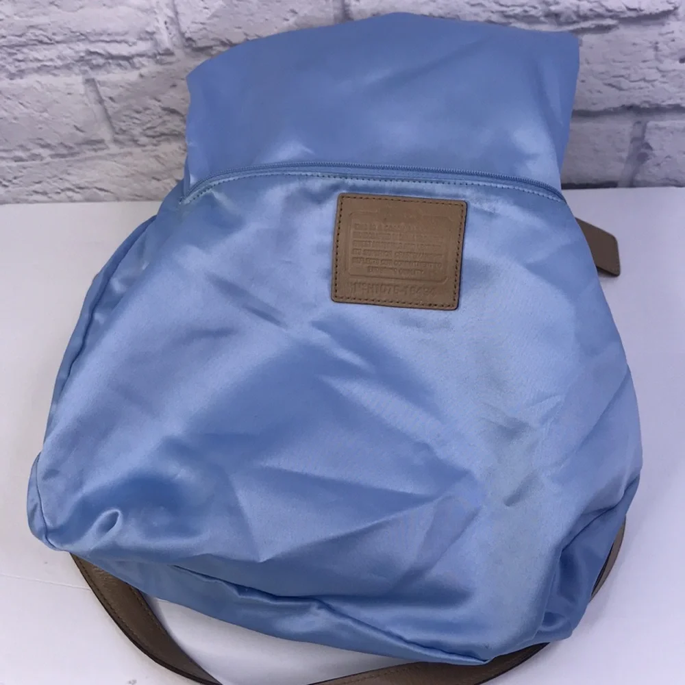 COACH KRISTIN OUTLINE OPT ART HOBO BAG CROSSBODY BAG BLUE MULTI COLORS